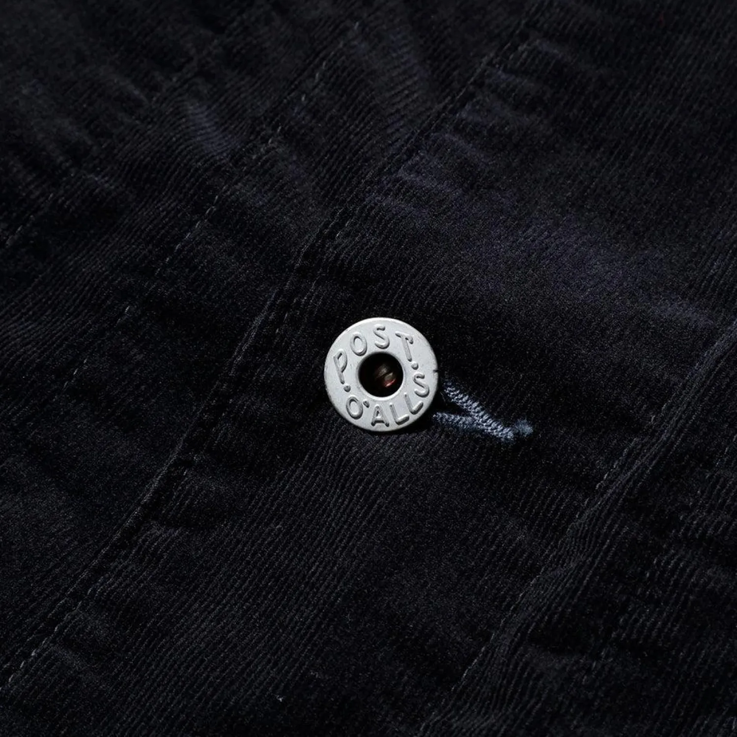 Post Overalls Jackets And Coats<Post 44 Summer Corduroy Jacket Black