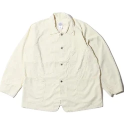 Post Overalls Jackets And Coats<Post 44 Summer Corduroy Jacket Ecru