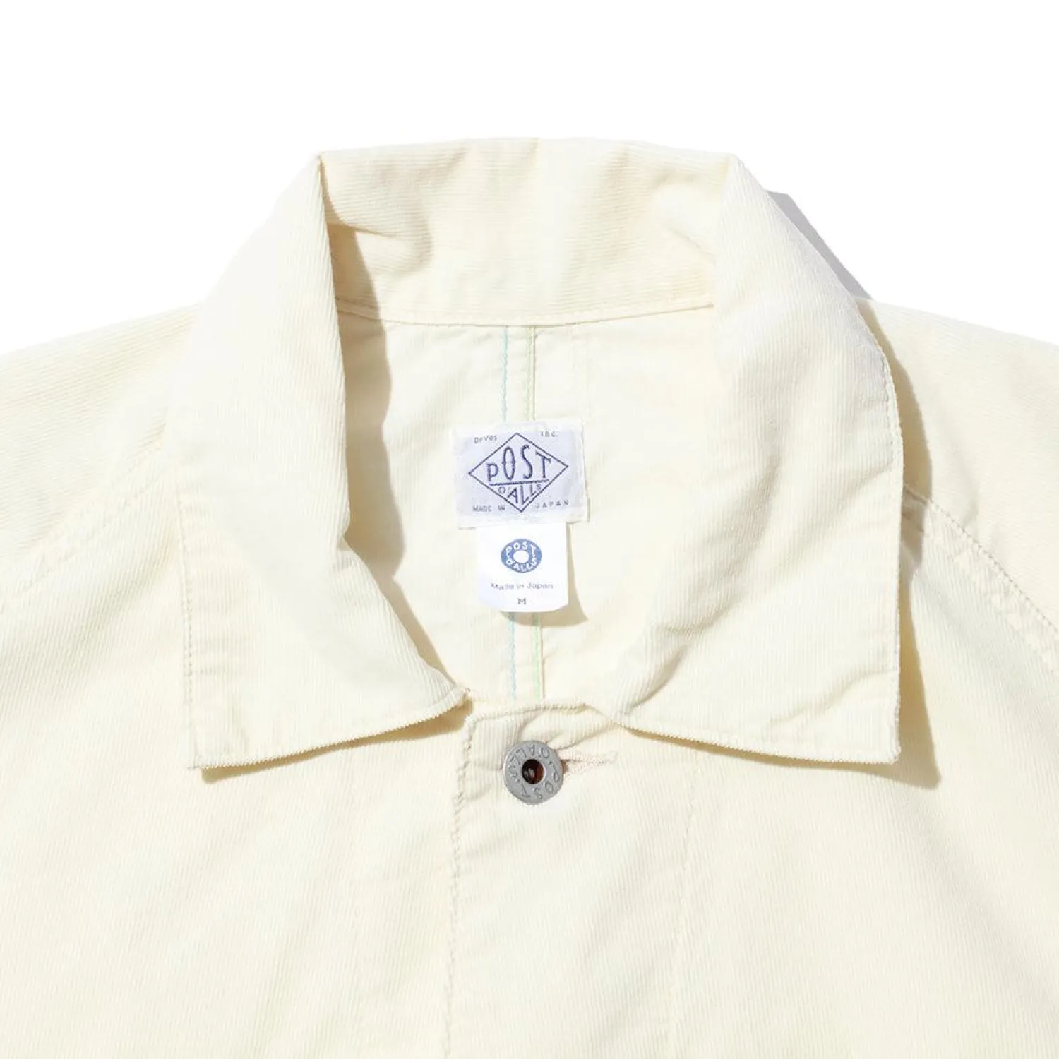 Post Overalls Jackets And Coats<Post 44 Summer Corduroy Jacket Ecru