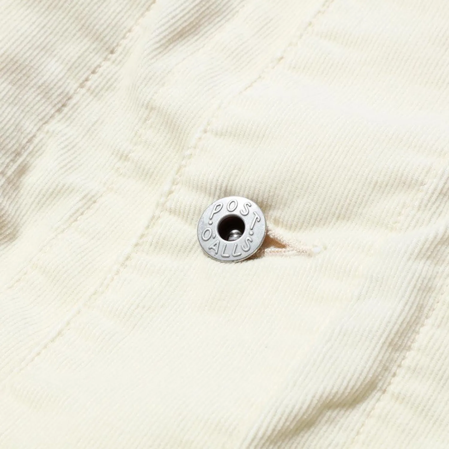 Post Overalls Jackets And Coats<Post 44 Summer Corduroy Jacket Ecru