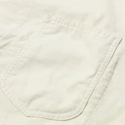 Post Overalls Jackets And Coats<Post 44 Summer Corduroy Jacket Ecru