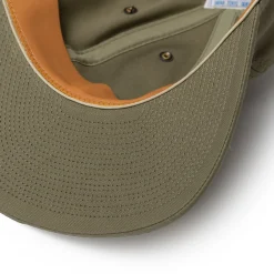 Poten Baseball Cap Poten<Poten Back Satin Baseball Cap Olive