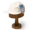 Poten Baseball Cap Poten<Poten Back Satin Baseball Cap White