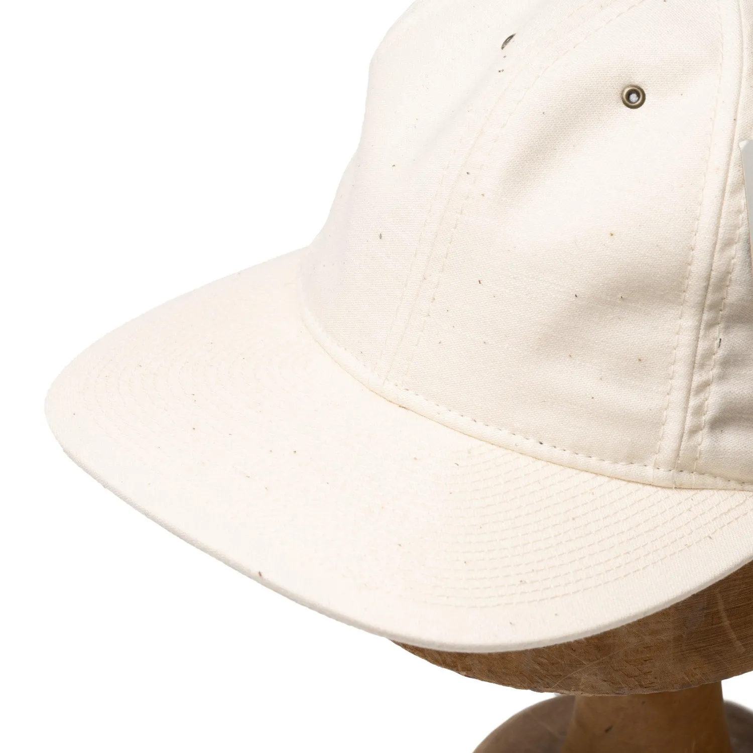 Poten Baseball Cap Poten<Poten Back Satin Baseball Cap White