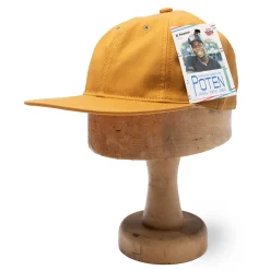 Poten Baseball Cap Poten<Poten Hunting Canvas Baseball Cap Brown