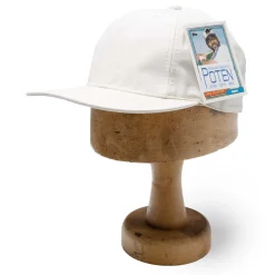 Poten Baseball Cap Poten<Poten JF Ripstop Baseball Cap White