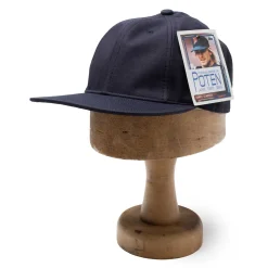 Poten Baseball Cap Poten<Poten JF Ripstop Baseball Cap Navy