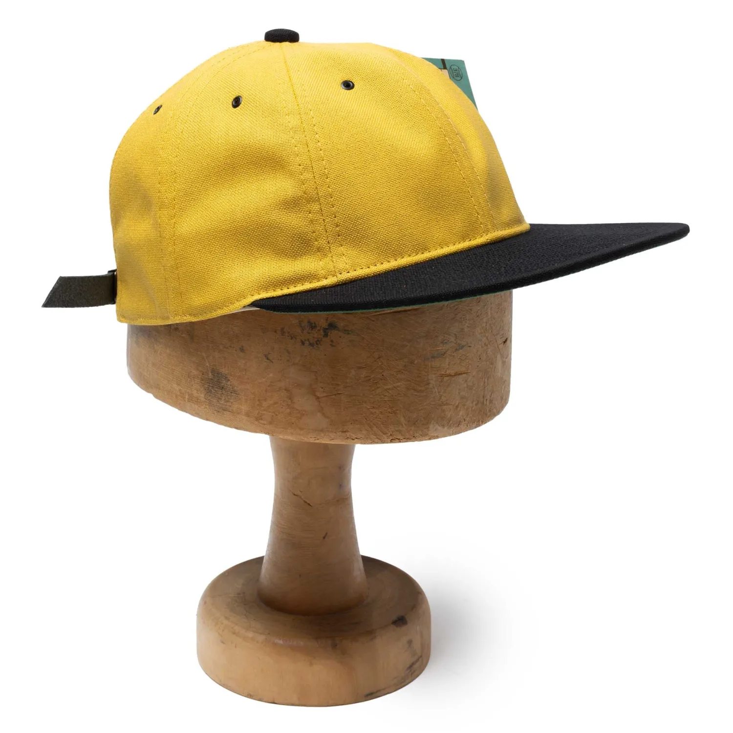 Poten Baseball Cap Poten<Poten Vintage Hopsack Baseball Cap Yellow