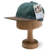 Poten Baseball Cap Poten<Poten Vintage Hopsack Baseball Cap Green