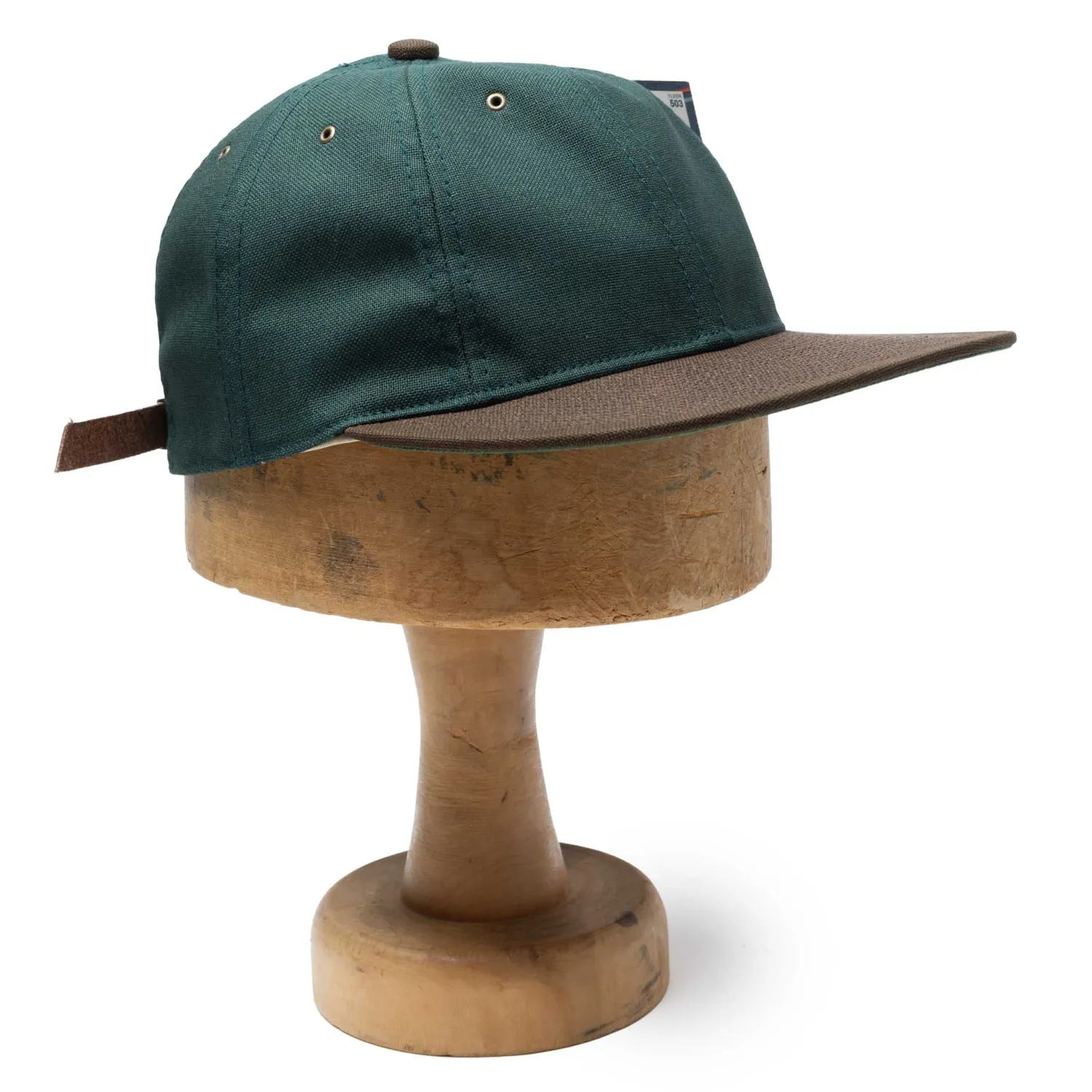 Poten Baseball Cap Poten<Poten Vintage Hopsack Baseball Cap Green