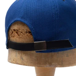 Poten Baseball Cap Poten<Poten Vintage Hopsack Baseball Cap Blue