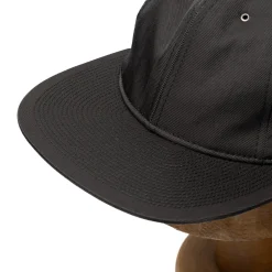 Poten Baseball Cap Poten<Poten Vintage Nylon Baseball Cap Grey