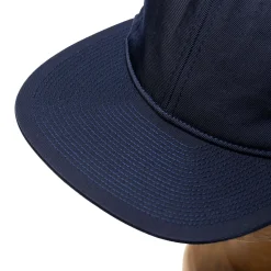 Poten Baseball Cap Poten<Poten Vintage Nylon Baseball Cap Navy