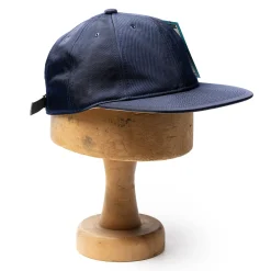 Poten Baseball Cap Poten<Poten Vintage Nylon Baseball Cap Navy
