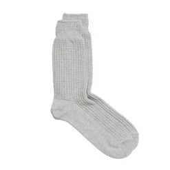Rototo Rototo<Cotton Waffle Crew Socks Mid Grey