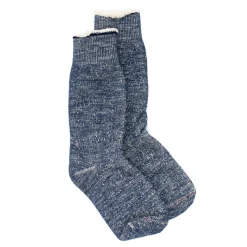 Rototo Rototo<Double Face Socks Deep Ocean