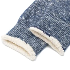 Rototo Rototo<Double Face Socks Deep Ocean