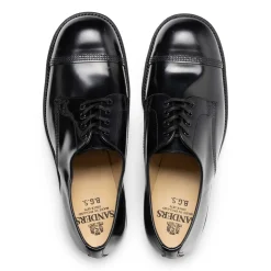 Sanders Sanders<Japan BGS Derby Shoe Black 2545B