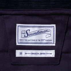 Soundman Pants & Trousers<Clarke Trousers Corduroy Navy