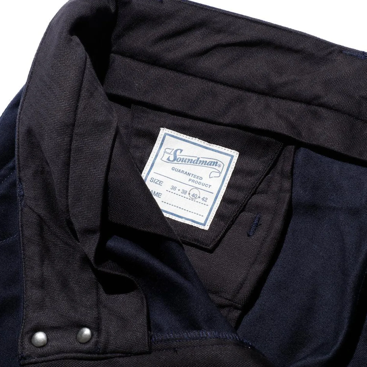 Soundman Pants & Trousers<Gate Trousers Navy