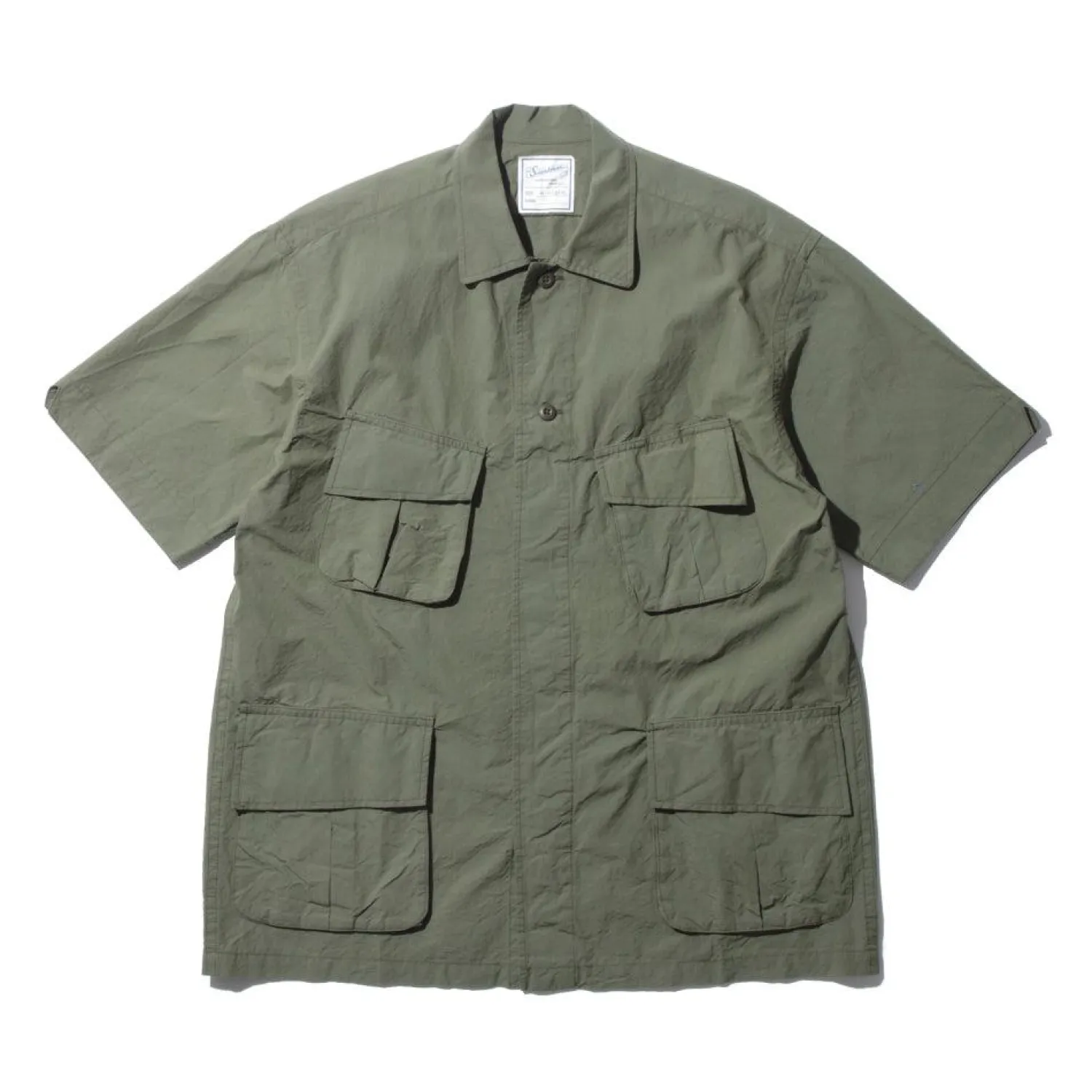 Soundman Shirts<Jeferson Shirt Olive Green