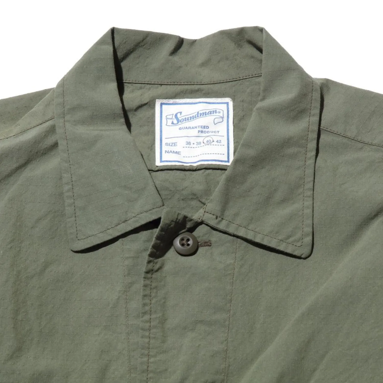 Soundman Shirts<Jeferson Shirt Olive Green