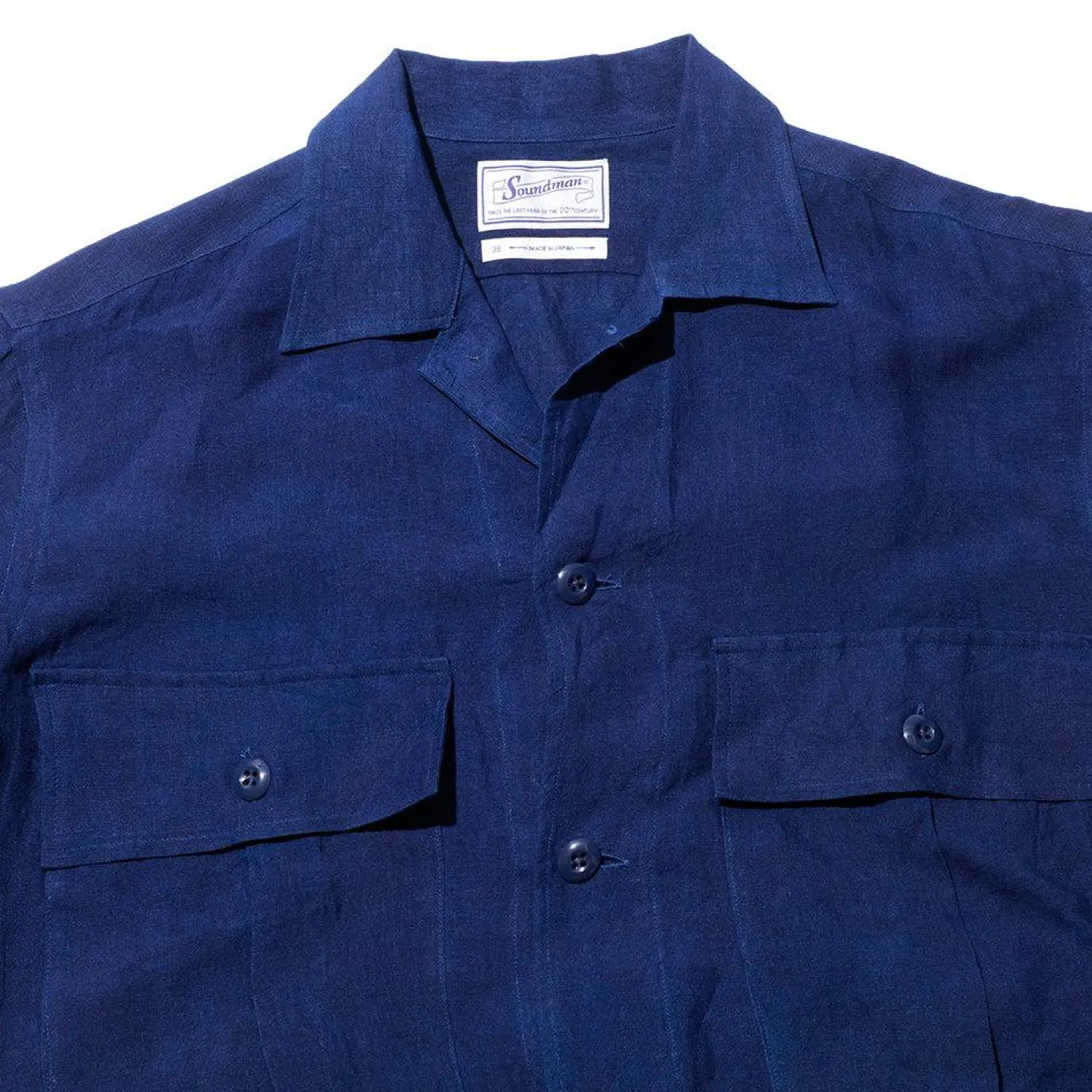 Soundman Shirts<Morris Shirt Indigo