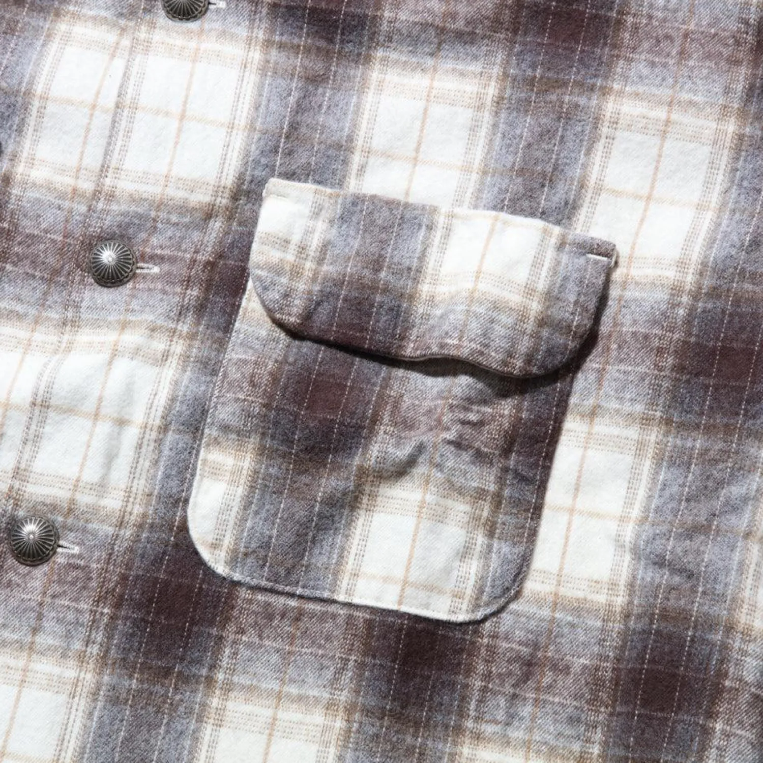 Stevenson Overall Shirts<Highroller Shirt White x Brown