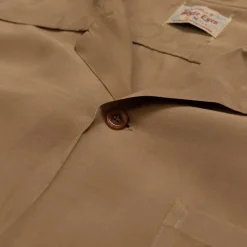 Style Eyes Shirts<by Toyo Enterprise Plain Bowling S/S Shirt Brown