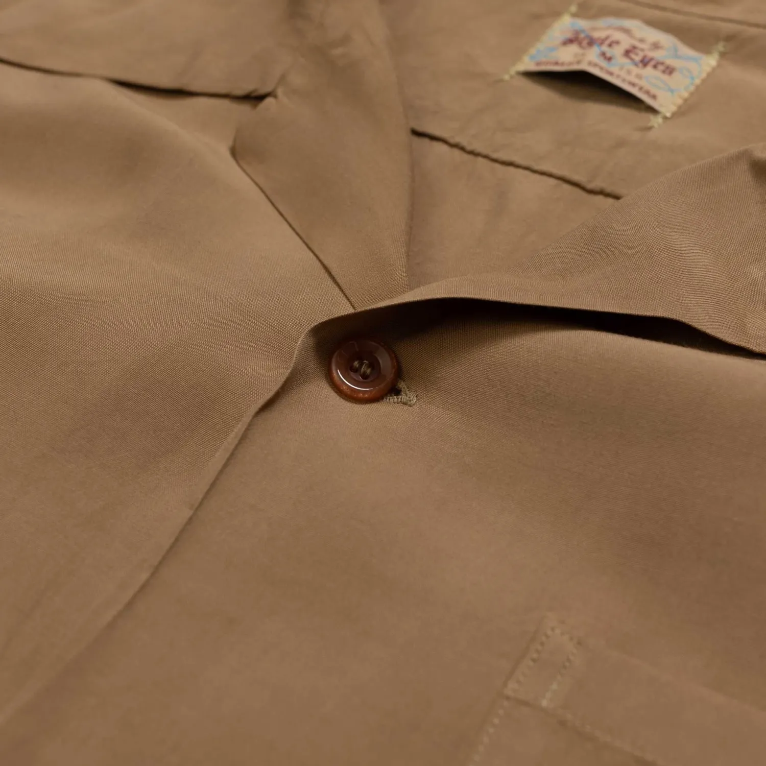 Style Eyes Shirts<by Toyo Enterprise Plain Bowling S/S Shirt Brown