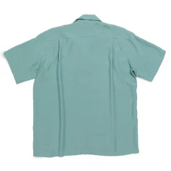 Style Eyes Shirts<by Toyo Enterprise Plain Bowling S/S Shirt L. Blue