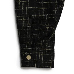 Style Eyes Shirts<Splash Flannel Sport Shirt Black