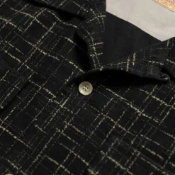 Style Eyes Shirts<Splash Flannel Sport Shirt Black