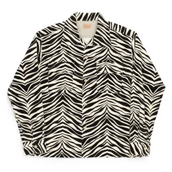Style Eyes Shirts<Zebra Corduroy Shirt Off White