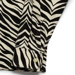 Style Eyes Shirts<Zebra Corduroy Shirt Off White
