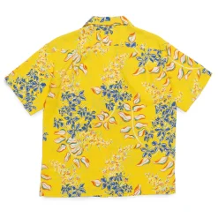 Sun Surf Shirts|Hawaiian Shirt<Ginger Lily Hawaiian Shirt Yellow