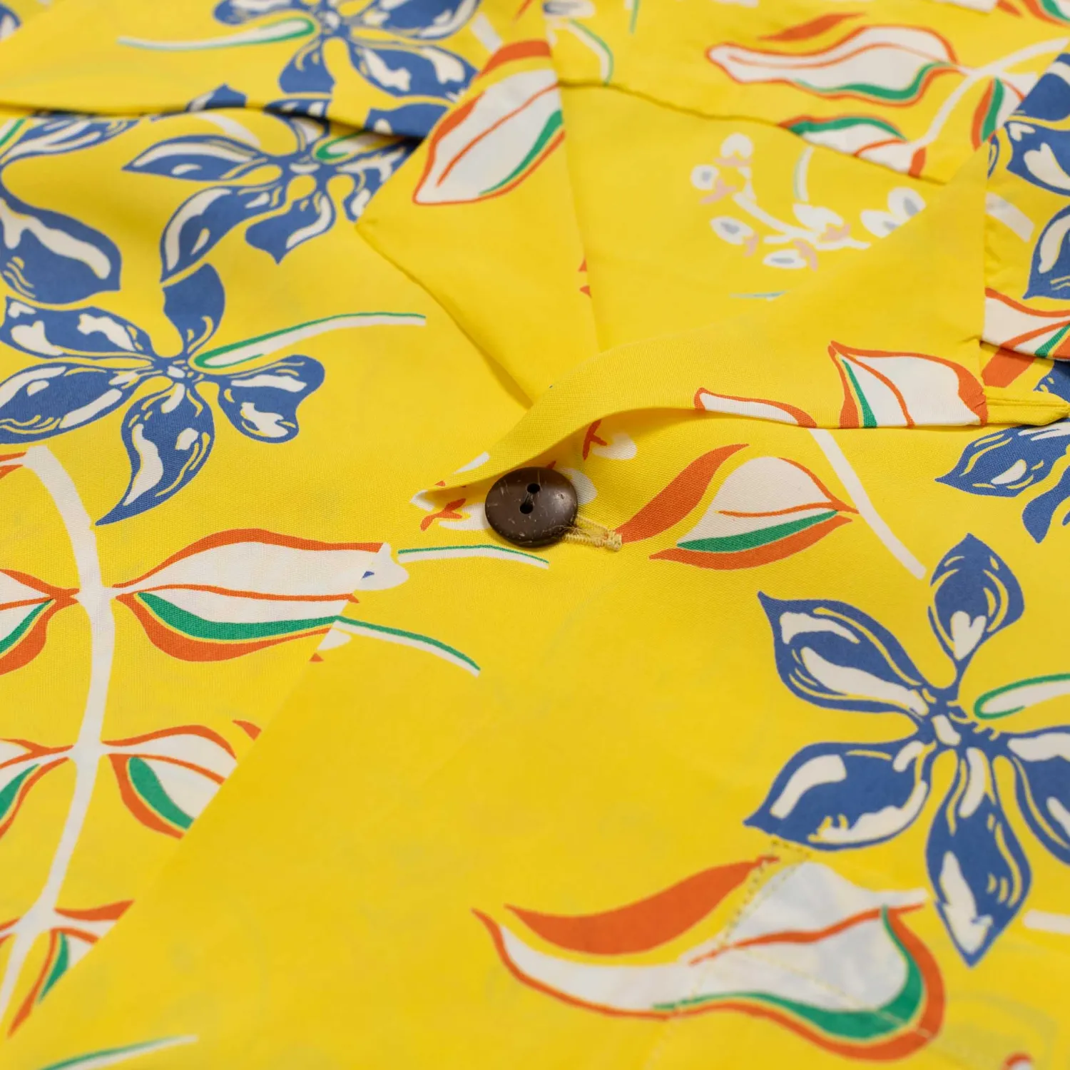 Sun Surf Shirts|Hawaiian Shirt<Ginger Lily Hawaiian Shirt Yellow