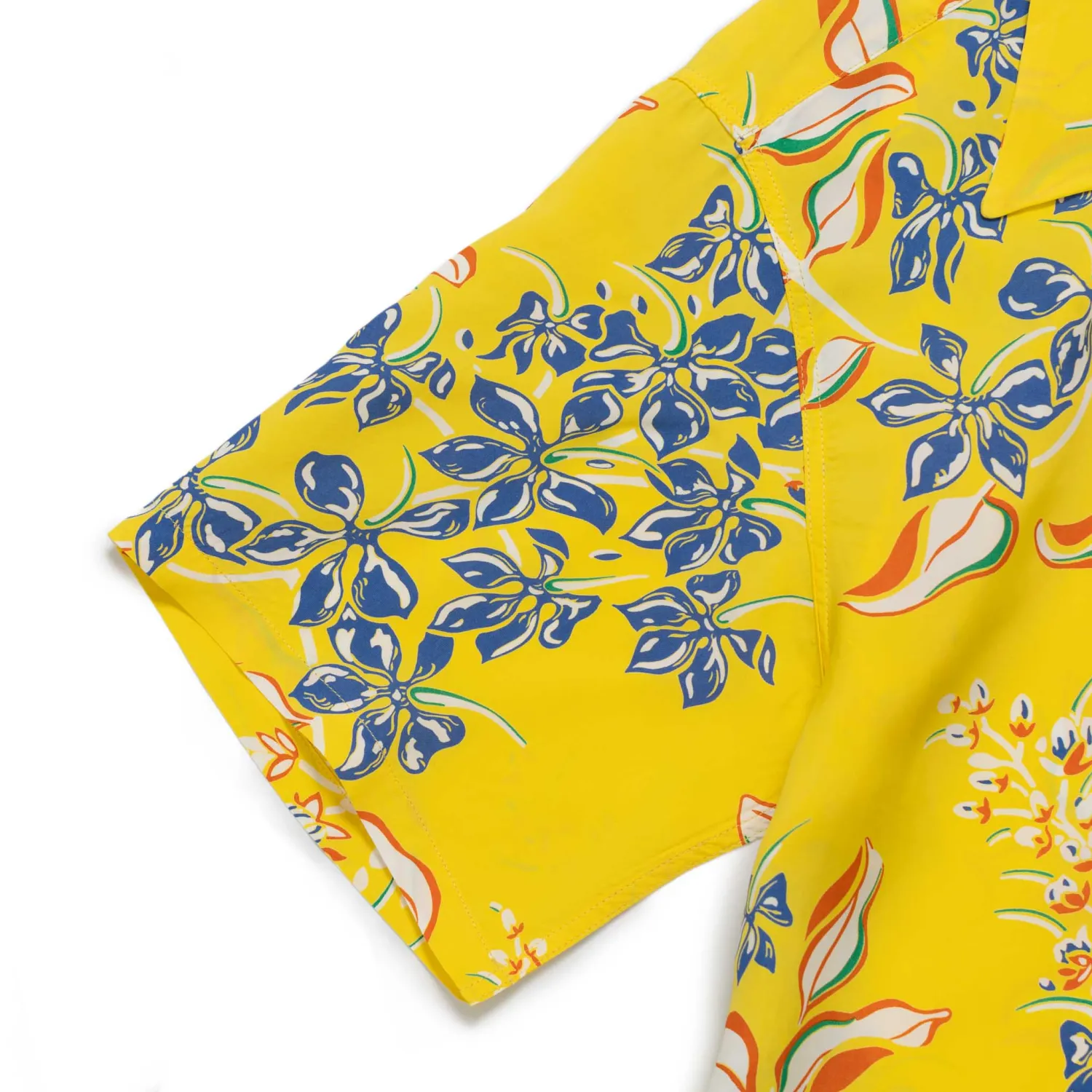 Sun Surf Shirts|Hawaiian Shirt<Ginger Lily Hawaiian Shirt Yellow