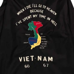 Tailor Toyo Jackets And Coats<Cotton Vietnam Map Jacket Black