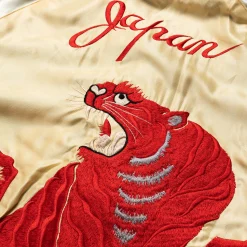 Tailor Toyo Jackets And Coats<Sukajan Red Tiger x Gold Dragon Jacket