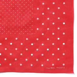 The Real McCoy's Bandanas<'Dot' Bandana Red