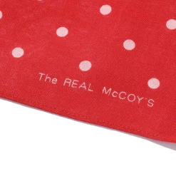 The Real McCoy's Bandanas<'Dot' Bandana Red
