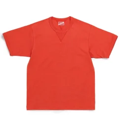 The Real McCoy's T-shirts & Undershirts<Gusset Tee Scarlet