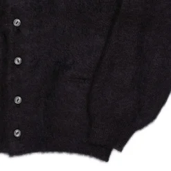 The Real McCoy's Knitwear<Joe McCoy Mohair Cardigan Black