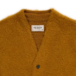 The Real McCoy's Knitwear<Joe McCoy Mohair Cardigan Mustard
