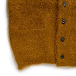 The Real McCoy's Knitwear<Joe McCoy Mohair Cardigan Mustard