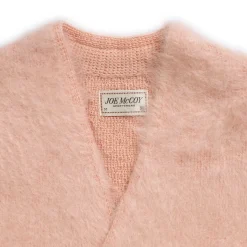 The Real McCoy's Knitwear<Joe McCoy Mohair Cardigan Flamingo