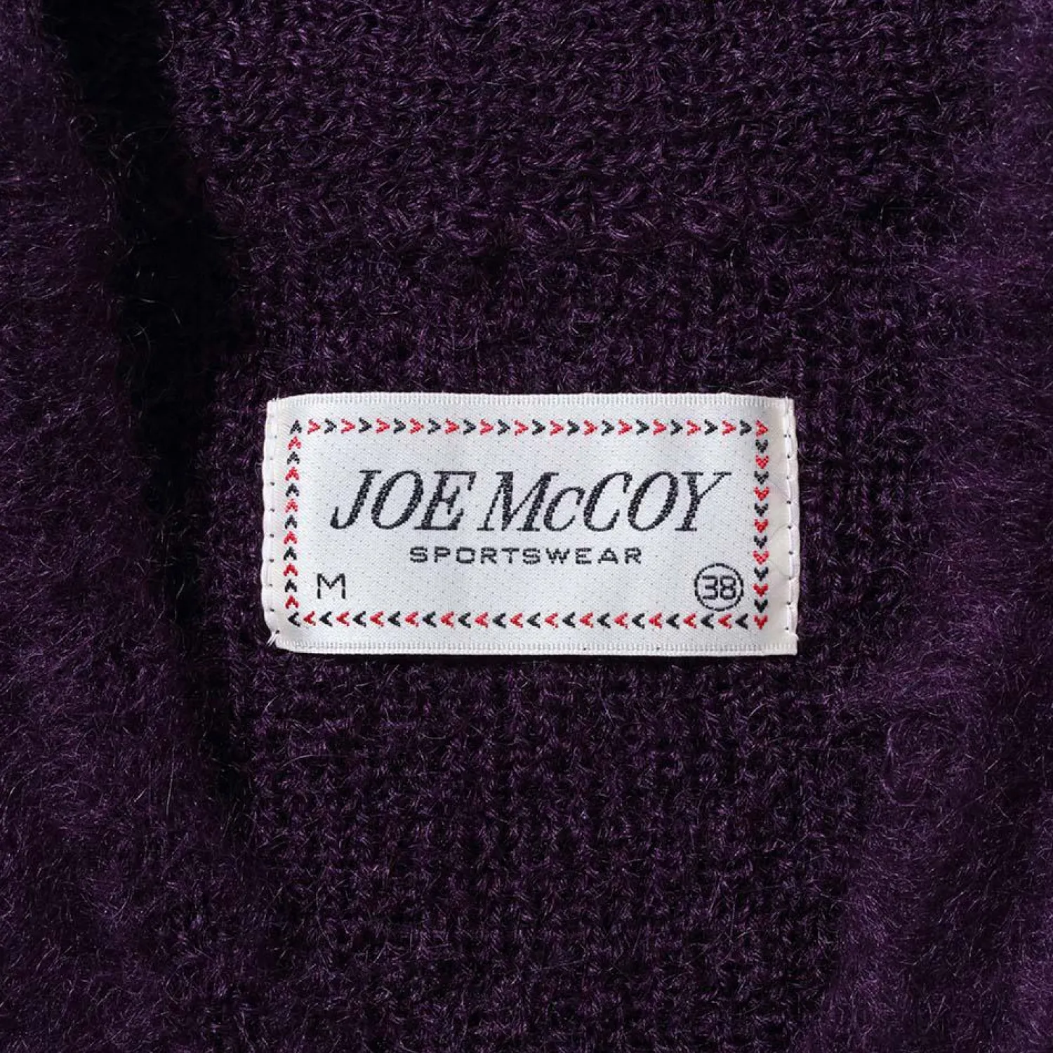 The Real McCoy's Knitwear<Joe McCoy Mohair Cardigan Purple
