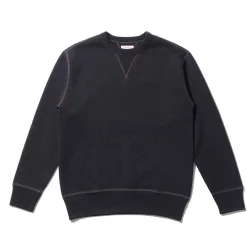 The Real McCoy's Sweatshirts & Hoodies<Loopwheel Crewneck Sweatshirt Black