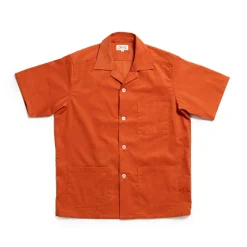 The Real McCoy's Shirts<Open Collar Resort S/S Shirt Salmon
